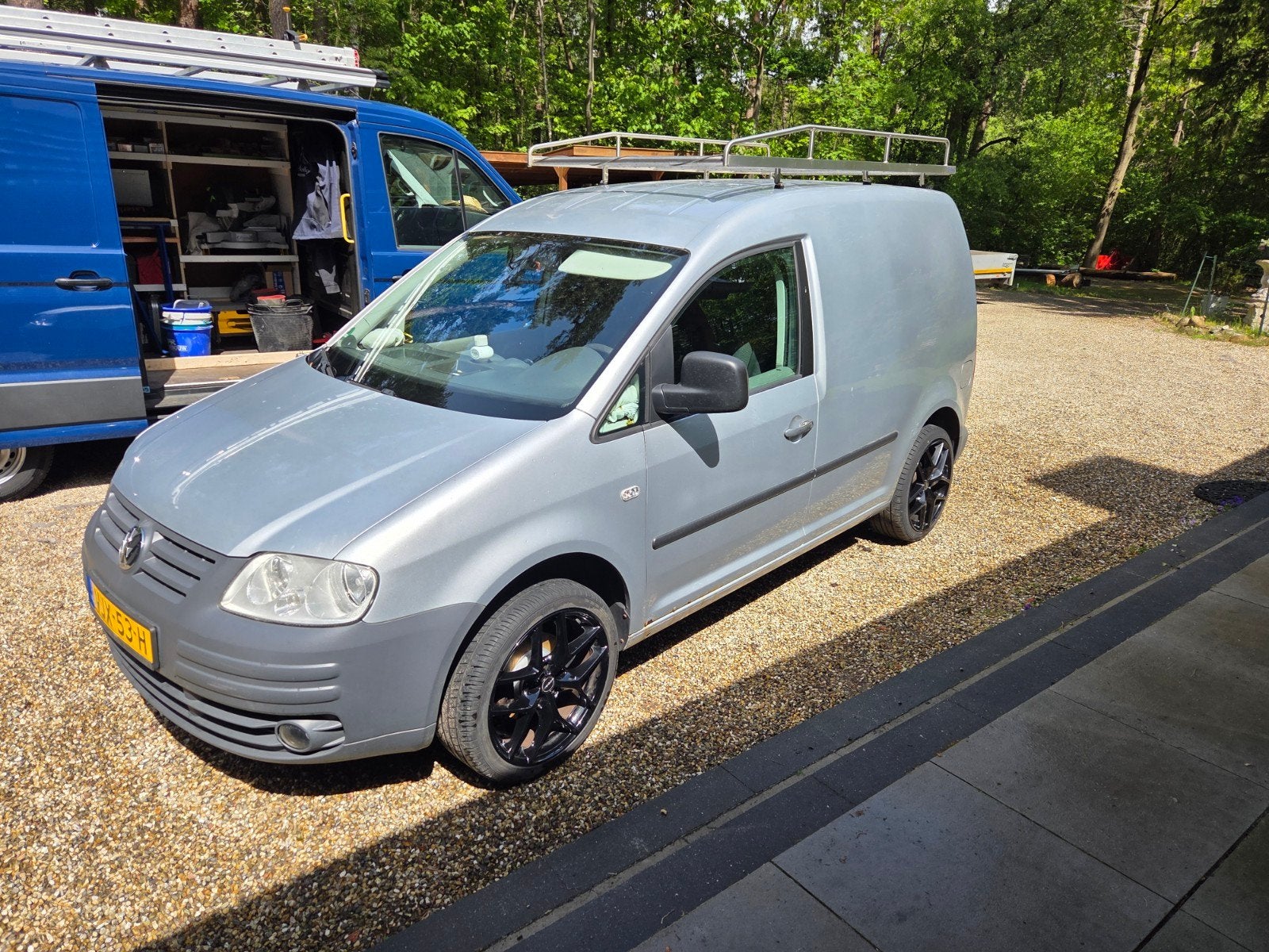 Volkswagen 2007 Grijs benzine, Auto's, Bestelauto's, Voorwielaandrijving, 700 kg, Volkswagen, 1200 kg