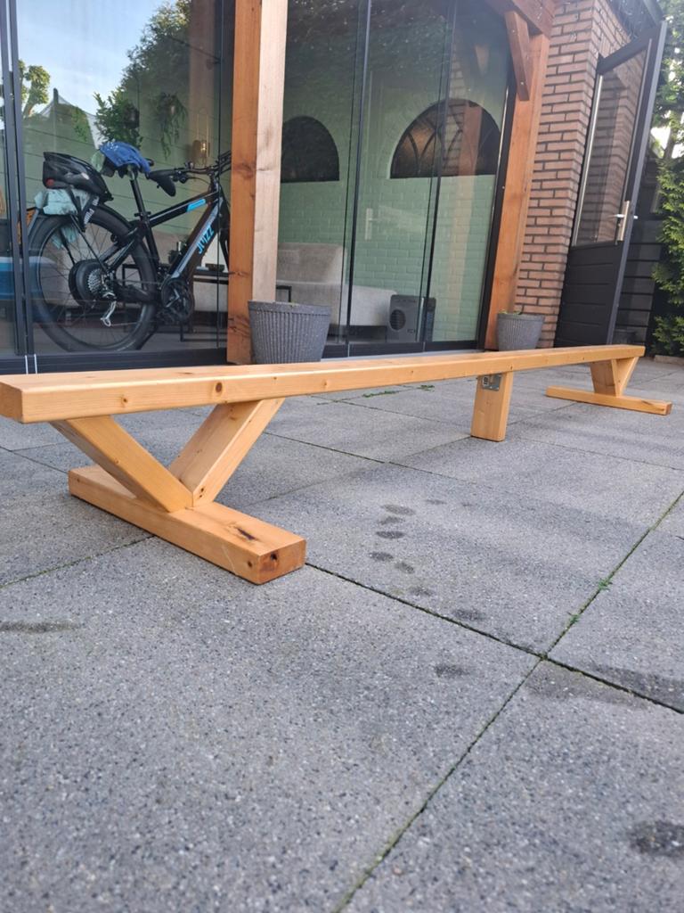 Houten turnbalk voor thuisgebruik, Sport en Fitness, Turnen, Ophalen of Verzenden