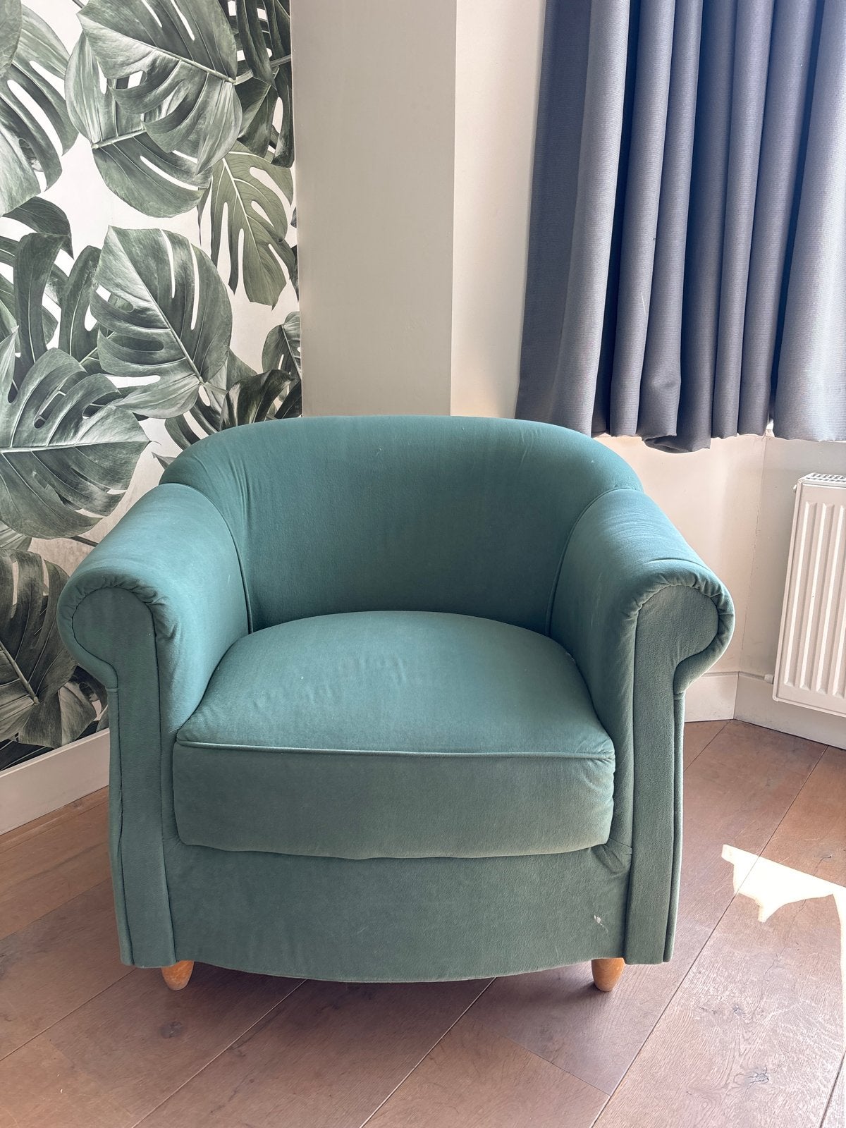 Fauteuil, Ophalen, Gebruikt, Stof, 75 tot 100 cm