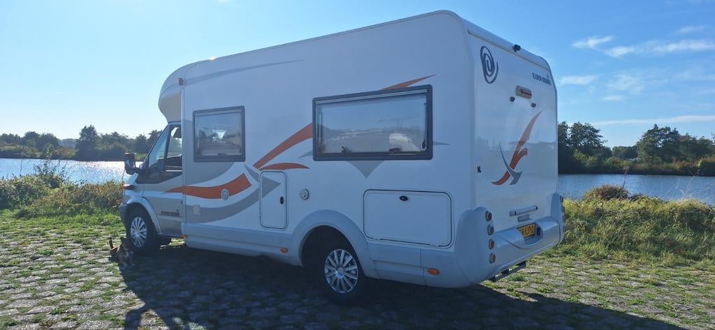Eura mobile profila 411  2.2 cdi  bouwjaar  2010, Standaard zit, Ringverwarming, Ford, Tot en met 3