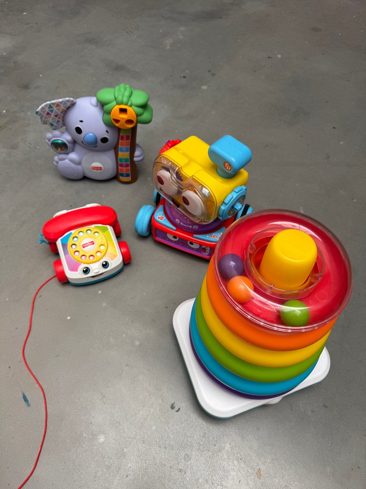 4 x Fisher-Price speelgoed, nieuw, ongebruikt, Ophalen of Verzenden, Nieuw, Met licht