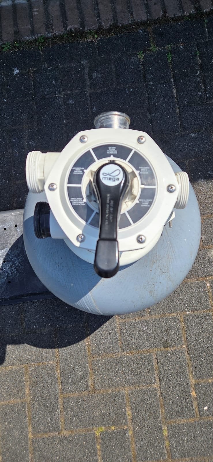 Zwembadfilter met kraan - Mega Filter & Pump Combo, Ophalen of Verzenden, Gebruikt, Filter