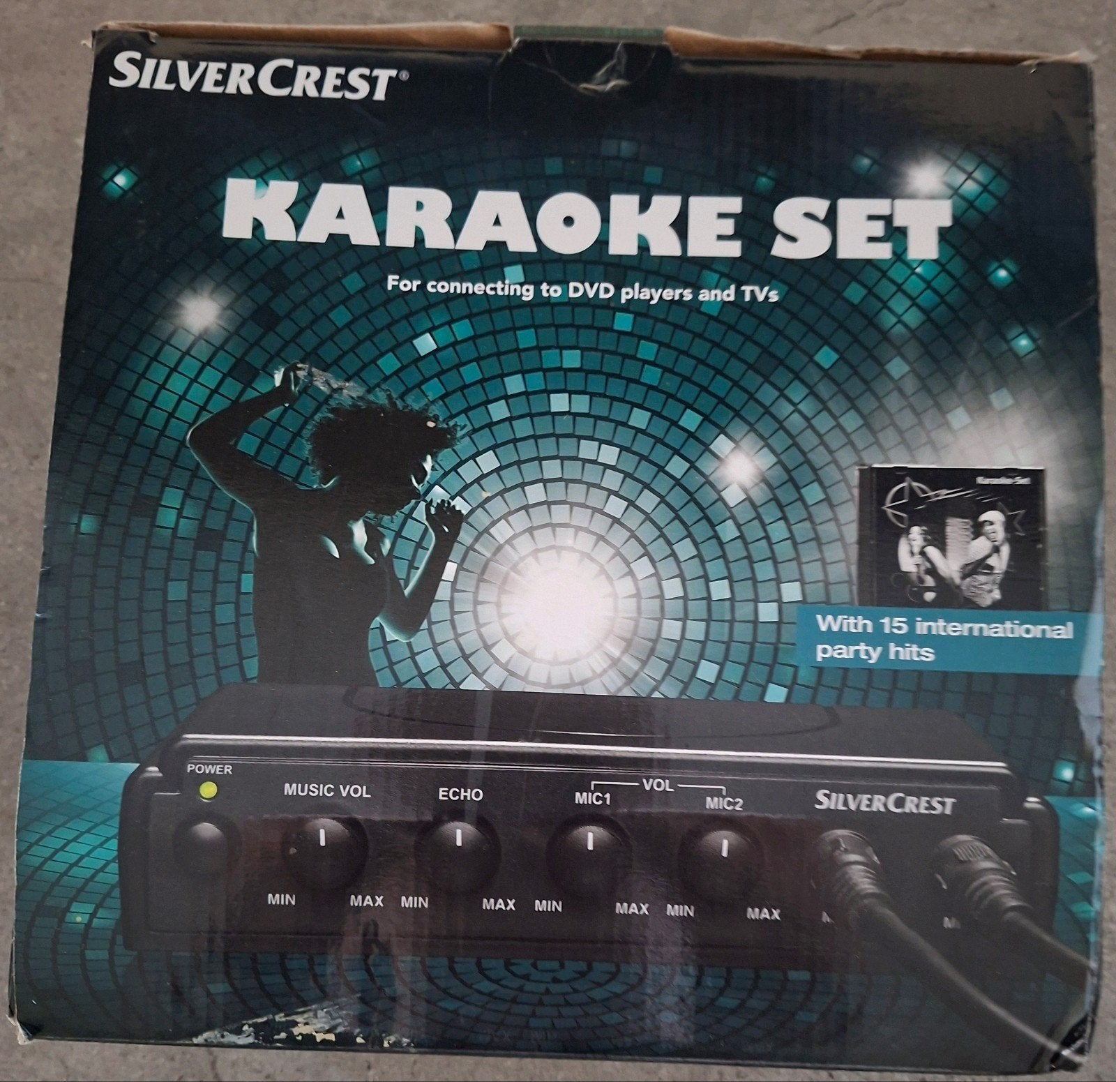 Karaoke Set van   SilverCrest   (Nog in doos!), Ophalen of Verzenden, Nieuw, Complete set