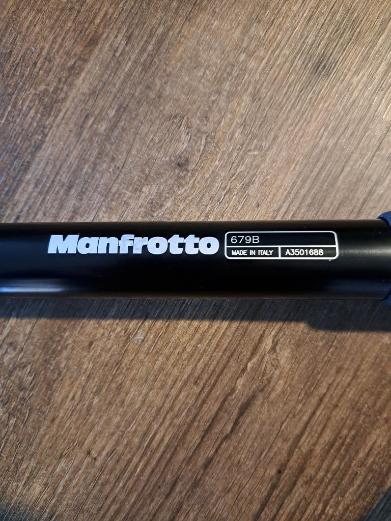Manfrotto monopod, Ophalen of Verzenden, Zo goed als nieuw, Toebehoren