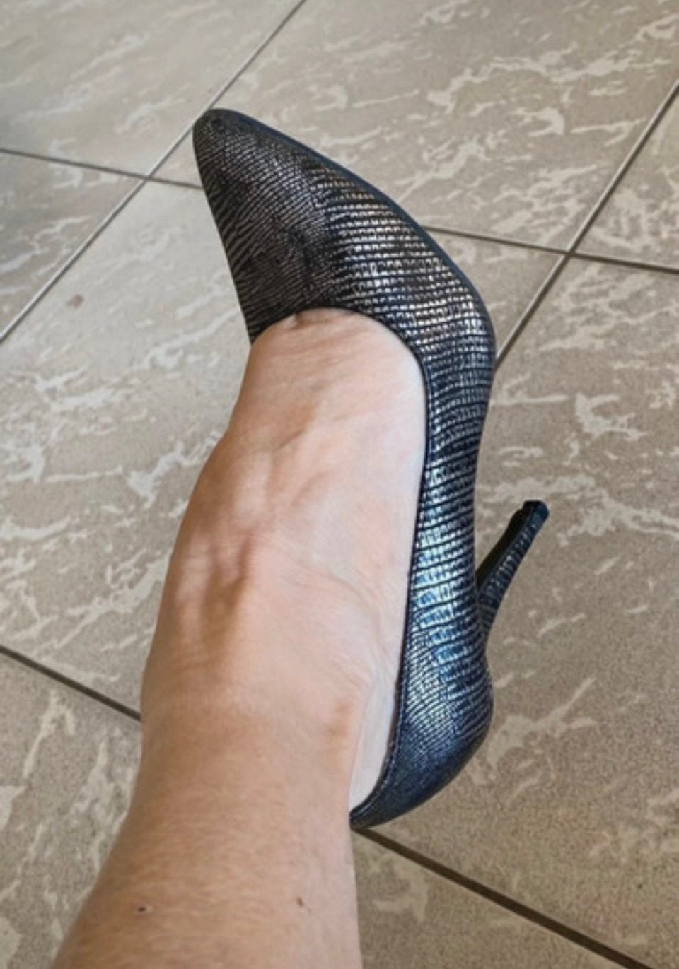 Pumps marco tozzi, zwart zilver, 37, Ophalen of Verzenden, Zo goed als nieuw, Zwart