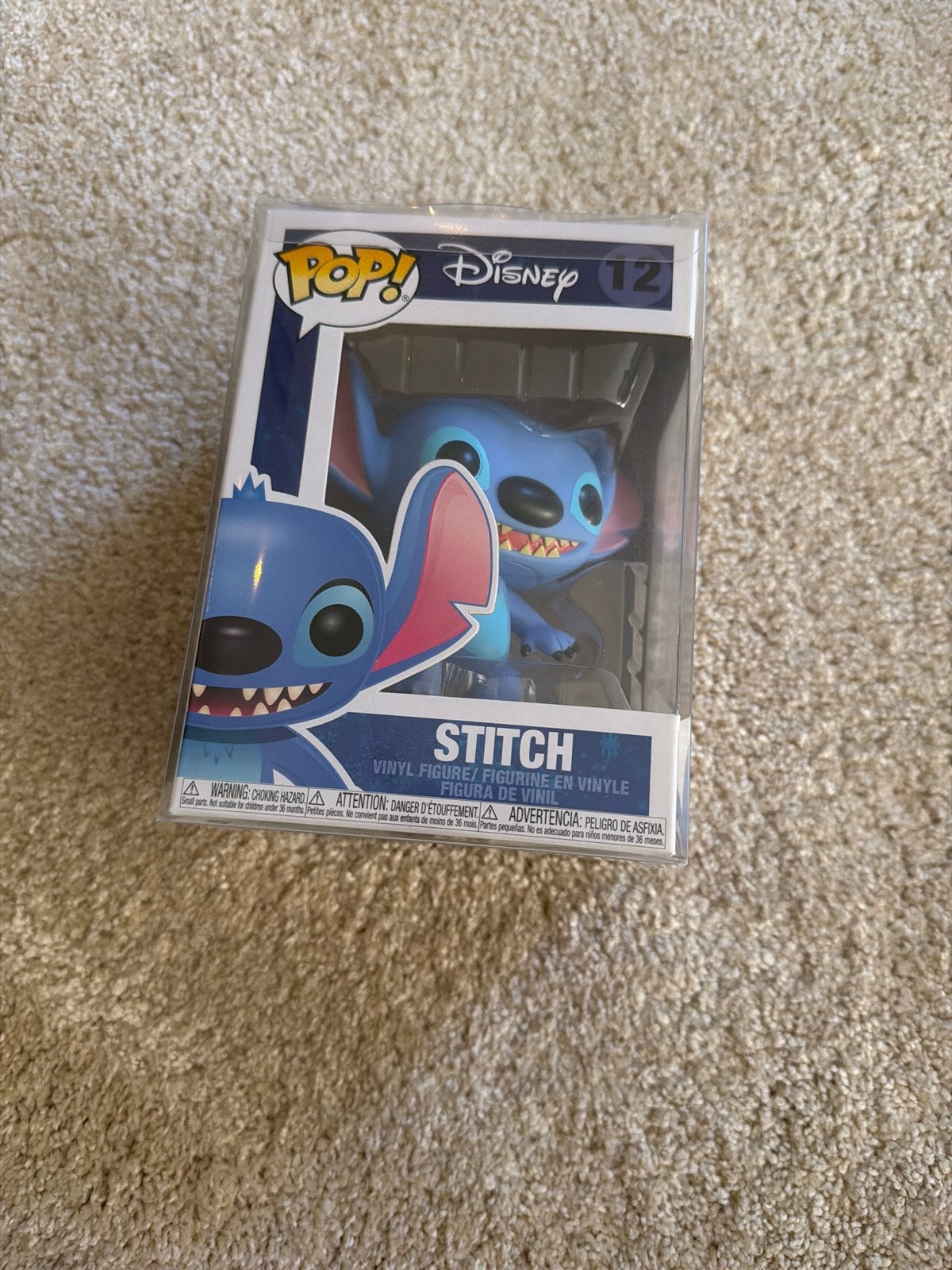 Funko Pop! Disney Stitch #12 Vinyl Figuur - Nieuw in doos, Ophalen of Verzenden, Nieuw