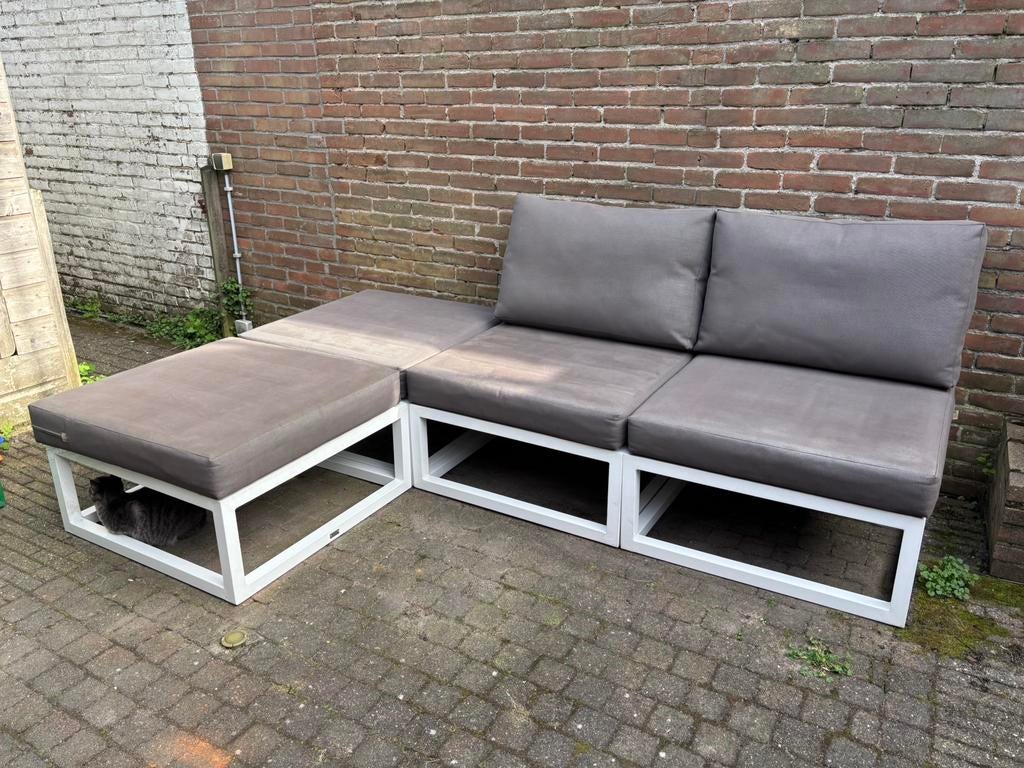 Life Outdoor Living hoek loungeset – nette staat, Ophalen, Gebruikt, Aluminium, Loungeset
