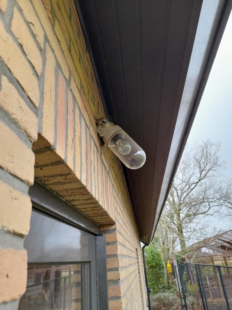 17 Buitenlampen - Klassieke Stijl voor Buitenverlichting, Gebruikt, Wandlamp, Ophalen of Verzenden, Waterbestendig