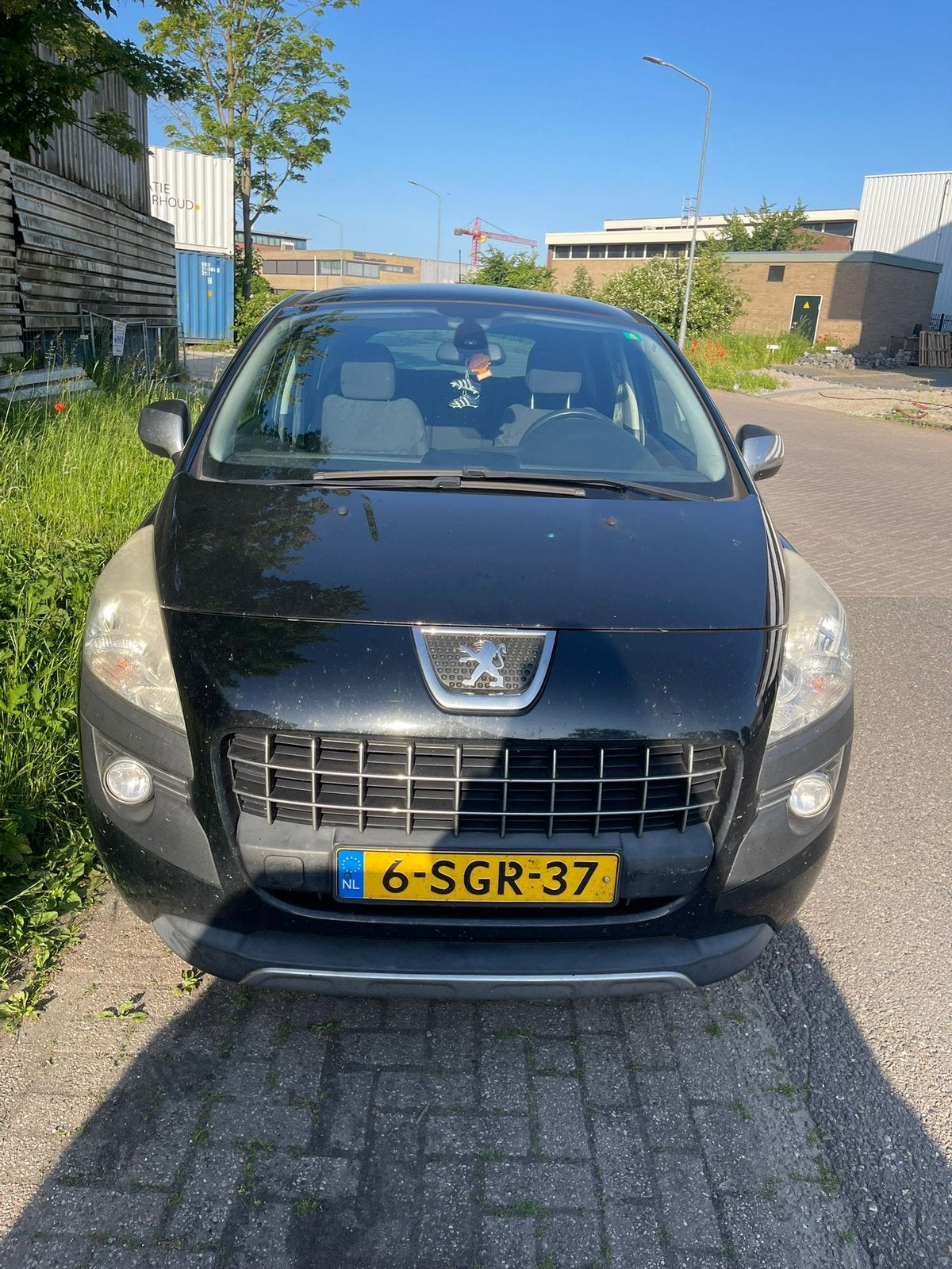 Peugeot 3008 1.6 THP 2013 Zwart., Auto's, Peugeot, Voorwielaandrijving, Stof, Zwart, 1434 kg