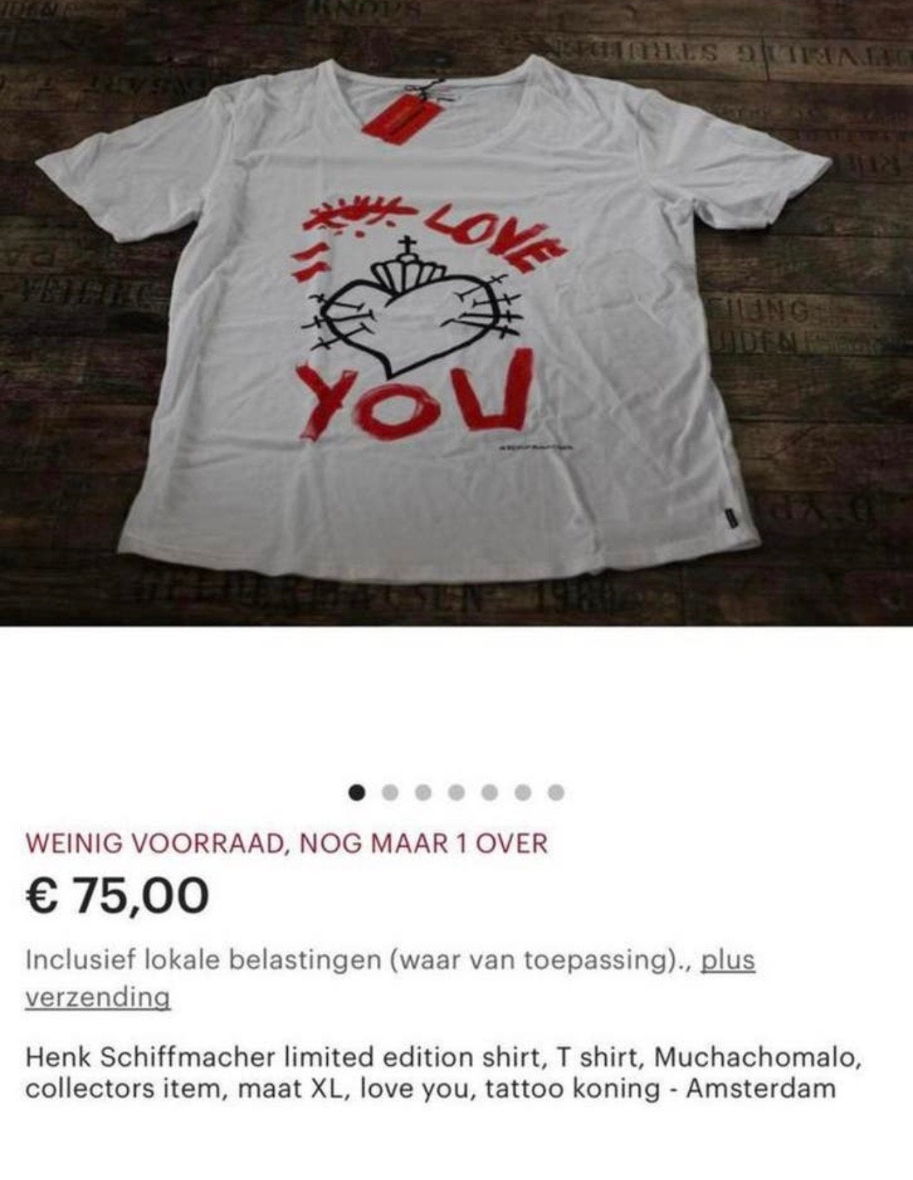 Muchachomalo shirt dames of heren Schiffmacher, Ophalen, Zo goed als nieuw, Korte mouw