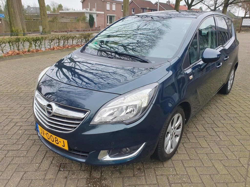 Opel Meriva 1.4 Turbo Blitz, Auto's, Voorwielaandrijving, Gebruikt, 4 cilinders, Origineel Nederlands