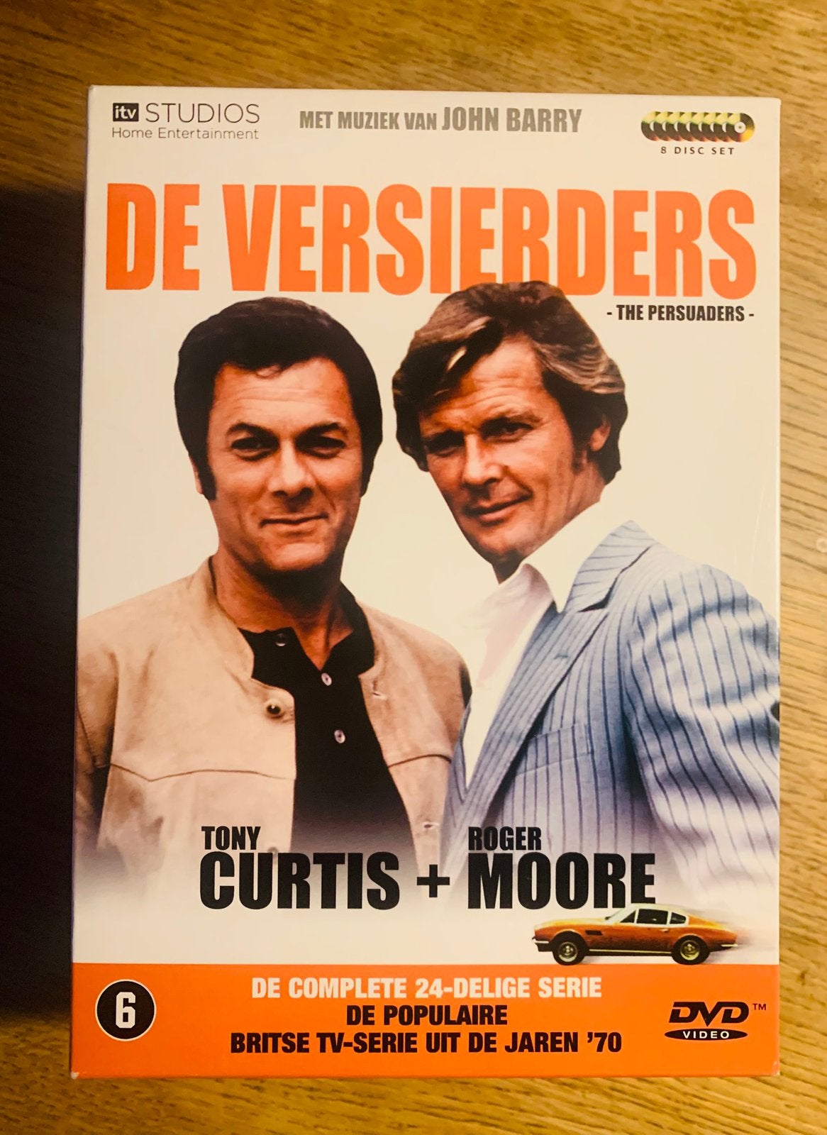 De Versierders - The Persuaders! Complete Serie (8 DVD Boxse, Boxset, Ophalen of Verzenden, Zo goed als nieuw, Vanaf 6 jaar