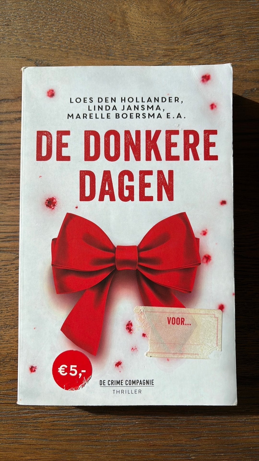Marelle Boersma - De donkere dagen, Ophalen of Verzenden, Zo goed als nieuw, Marelle Boersma; Loes den Hollander; Mariska Overman; Annerie...