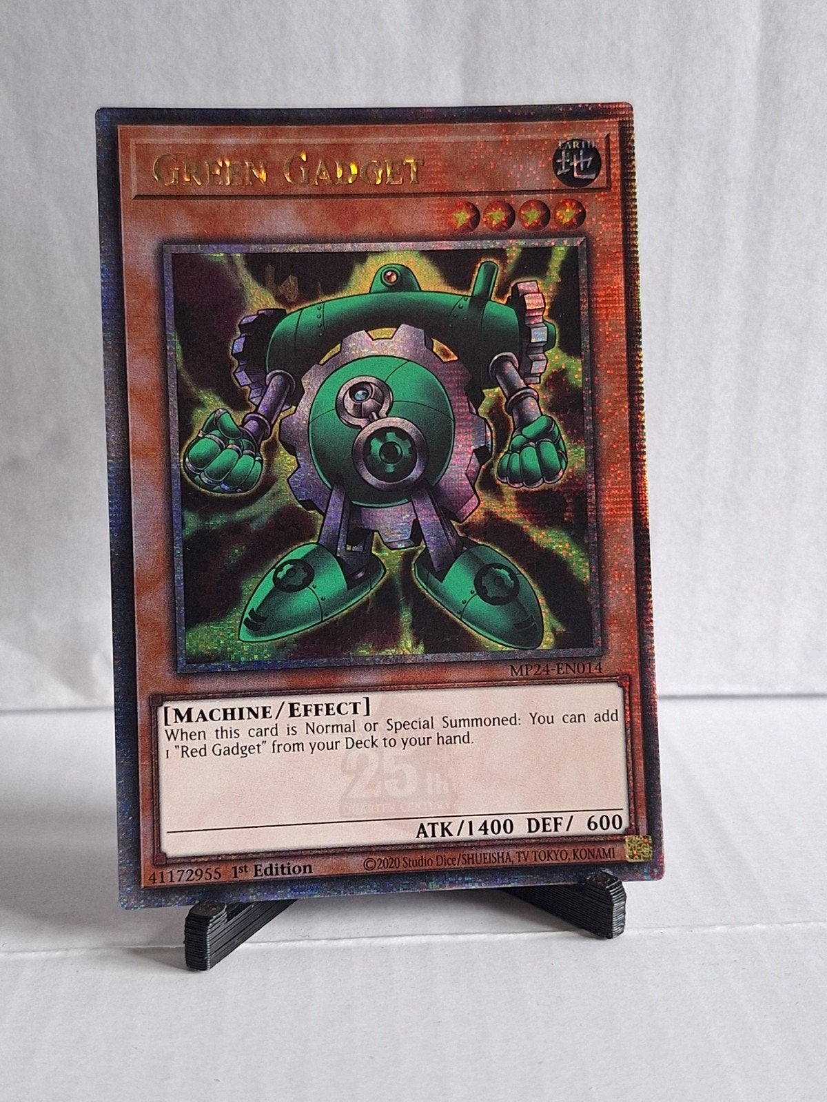 Green Gadget - Yu-Gi-Oh! Kaart MP24-EN014, Hobby en Vrije tijd, Verzamelkaartspellen | Yu-gi-Oh!, Ophalen of Verzenden