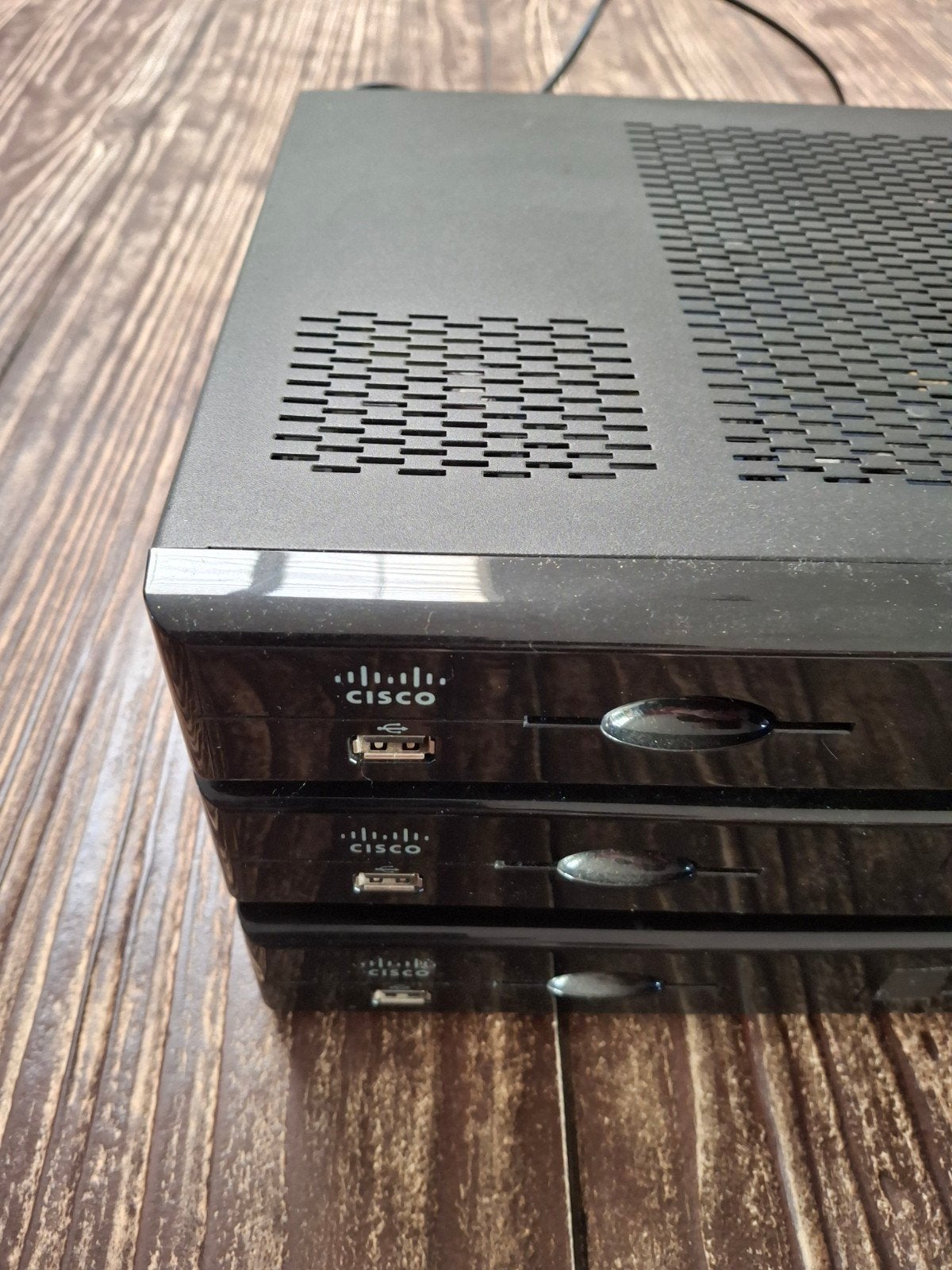 Cisco Mediabox XL (3 stuks) met afstandsbedieningen, Ophalen of Verzenden, Gebruikt, Harddiskrecorder