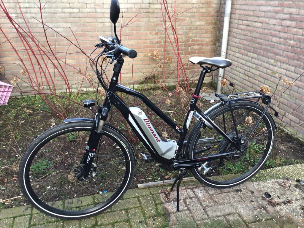 Diamant zouma+ speed pedelec met Schwalbe banden, Zo goed als nieuw, 47 tot 51 cm, 30 tot 50 km per accu, Ophalen