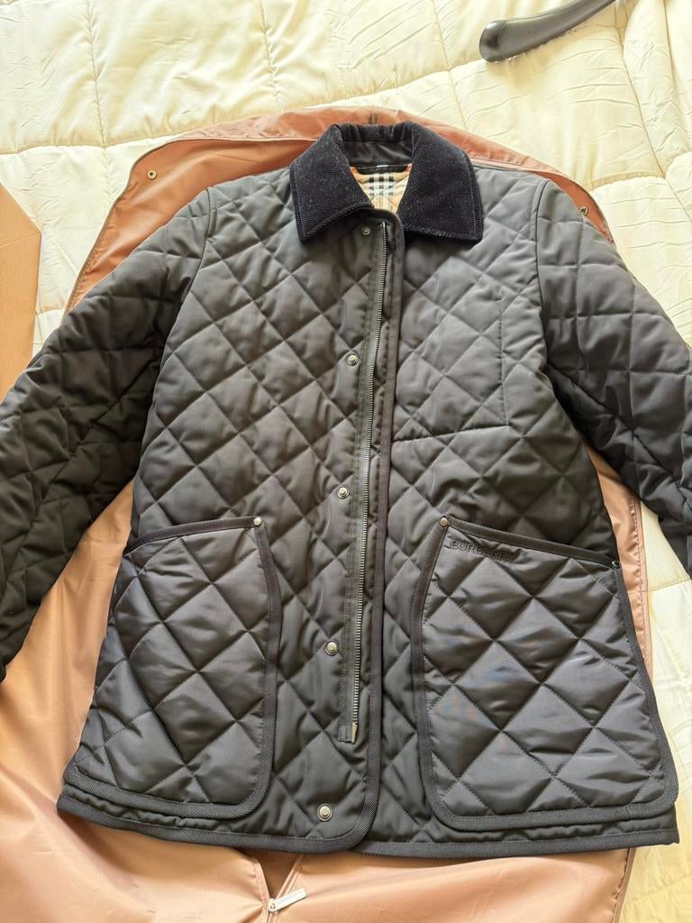 Burberry, Kleding | Heren, Jassen | Winter, Ophalen of Verzenden, Zo goed als nieuw, Zwart