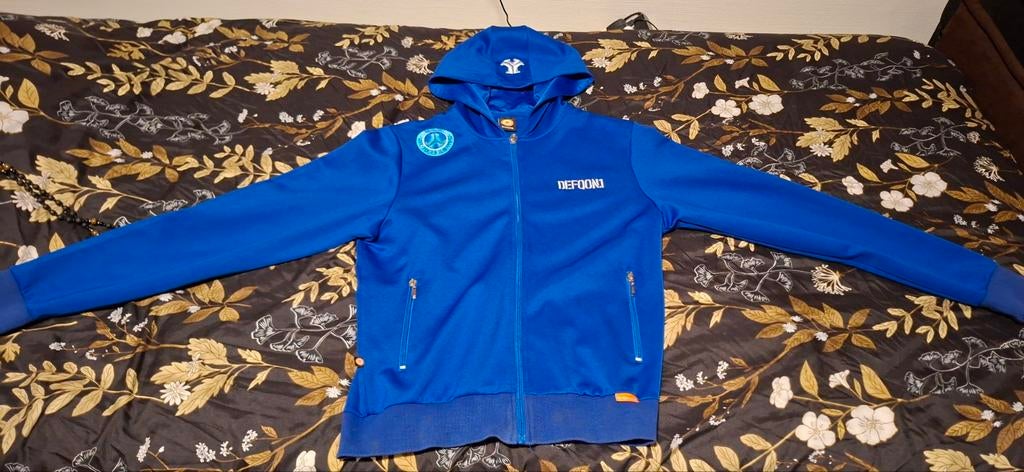 Merchandise Defqon 1 Vest NIEUW Blauw Maat S/M Harder styles, Ophalen of Verzenden, Zo goed als nieuw, Regenjas