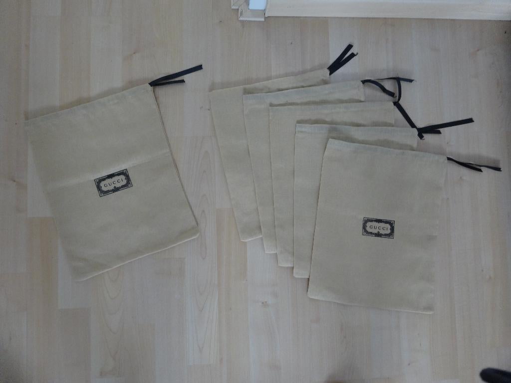 Guggi dust bag / dustbag (NIEUW) 6st, Ophalen of Verzenden, Nieuw, Beige, Overige typen
