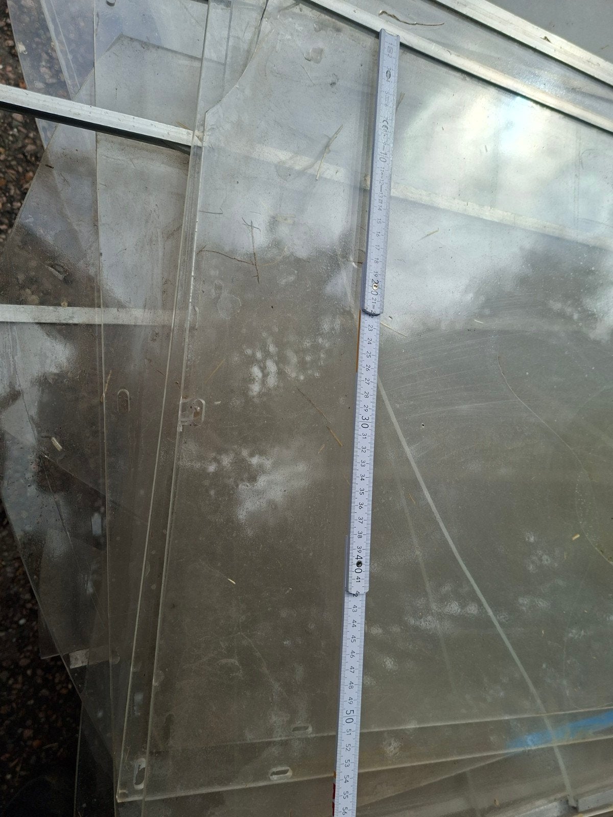 Grote partij gebruikt plexiglasplaten voor diverse toepassin, Ophalen, Gebruikt, Minder dan 80 cm, 160 cm of meer