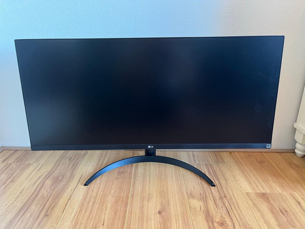 LG 34WP500-B Ultrawide Monitor, Computers en Software, Monitoren, Zo goed als nieuw, 61 t/m 100 Hz, HDMI, Hoofdtelefoonaansluiting