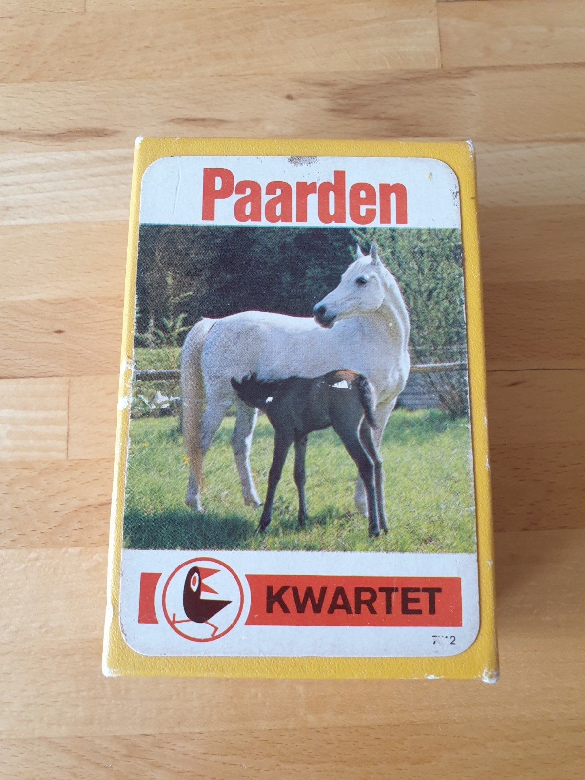 Paardenkwartet spel van Raaf Kwartetten, Ophalen, Gebruikt, Speelkaart(en)