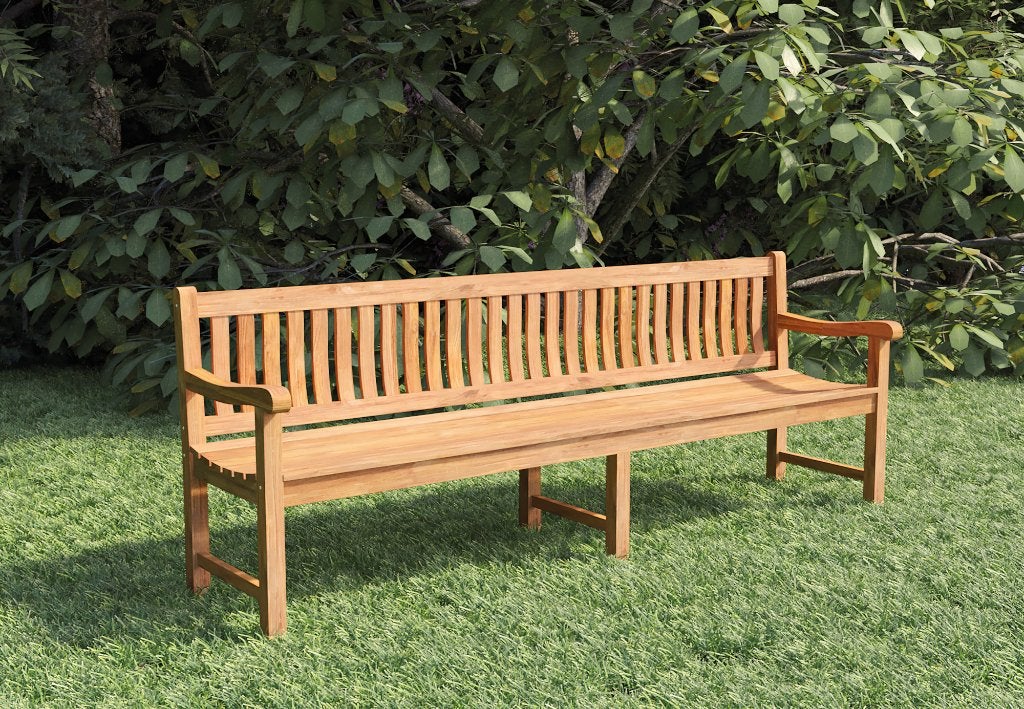 Teak bank bretagne 210cm, Tuin en Terras, Ophalen, Nieuw, Teakhout