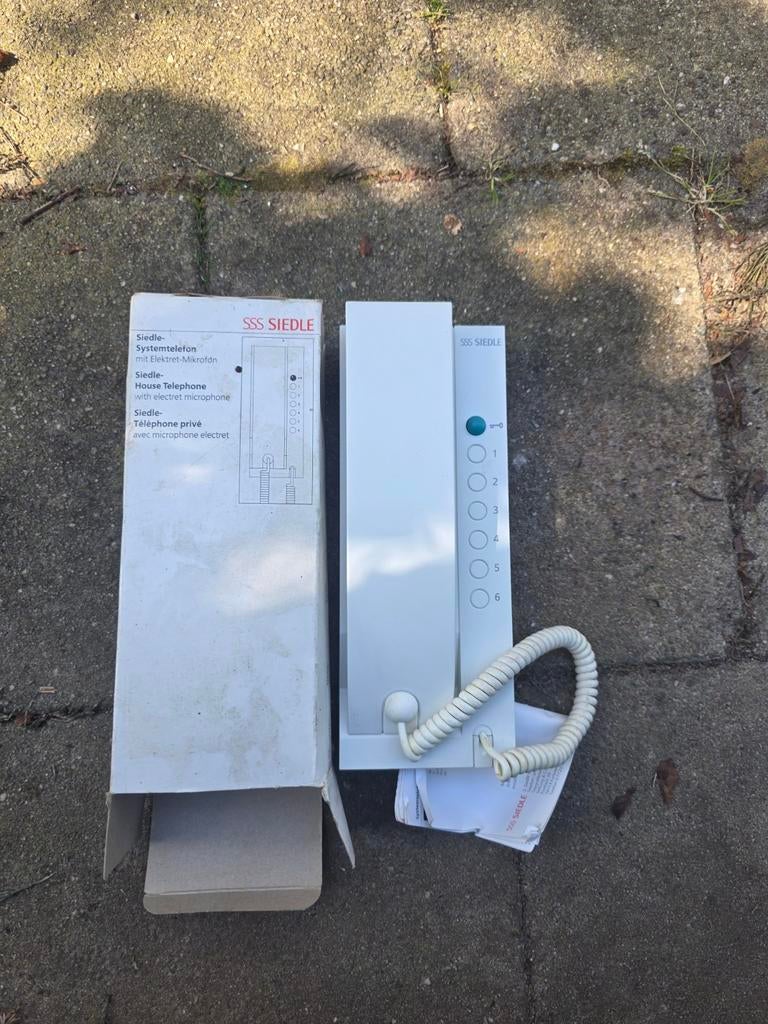 SSS Siedle Huis Telefoon / Intercom Systeem, Ophalen, Zo goed als nieuw, 1 handset