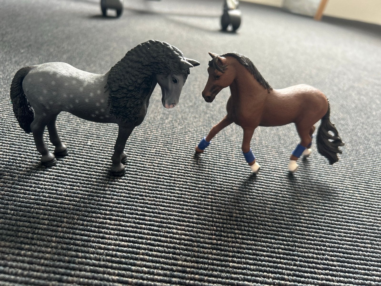 Schleich paarden set - 2 stuks, Ophalen of Verzenden, Zo goed als nieuw, Jongen of Meisje