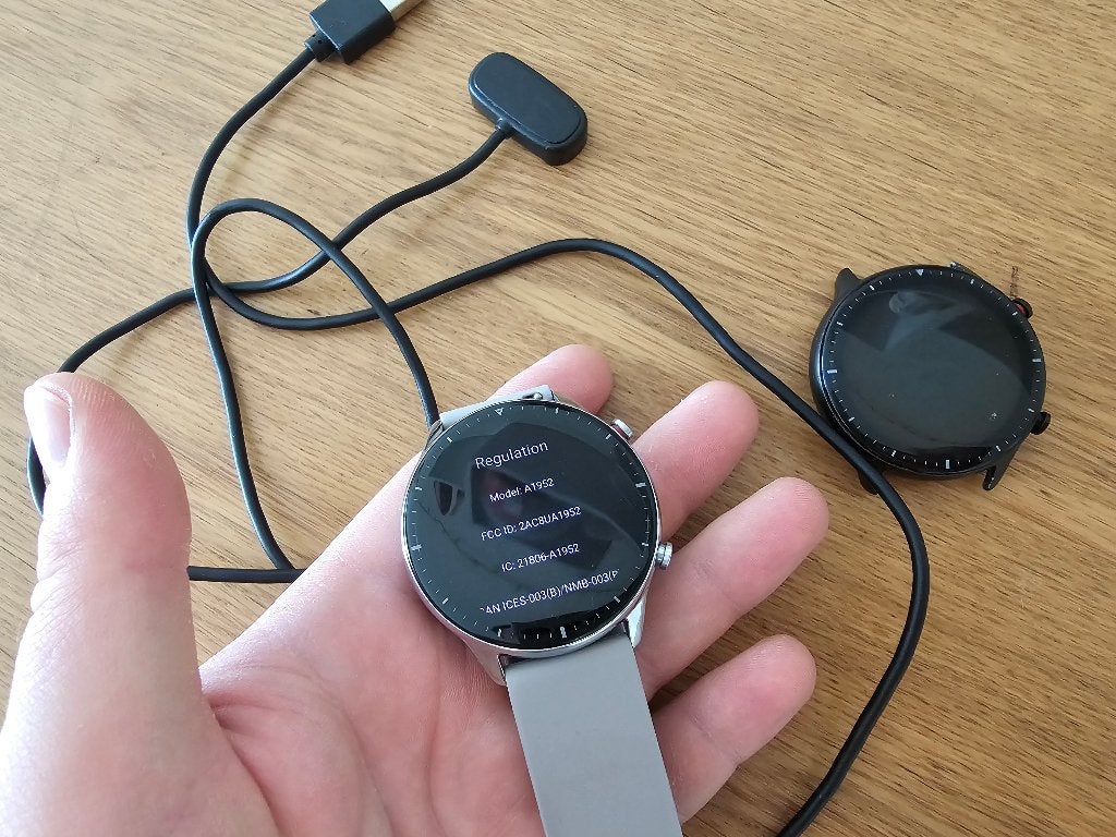Amazfit GTR 2 Smartwatch heart rate blood-oxygen sensor, Gebruikt, Zwart, Ophalen of Verzenden, Amazefit