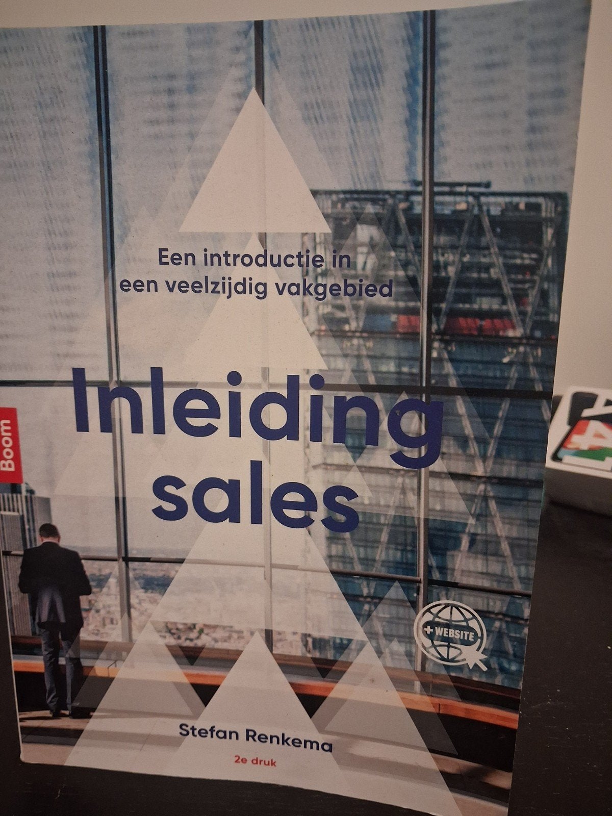 Inleiding Sales - Stefan Renkema (2e druk), Boeken, Ophalen of Verzenden, Zo goed als nieuw, Economie en Marketing, Stefan Renkema