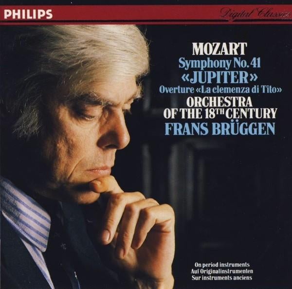 Mozart, Orchestra Of The 18th Century, Frans Brüggen Jupiter, Cd's en Dvd's, Ophalen of Verzenden, Classicisme, Gebruikt, Orkest of Ballet