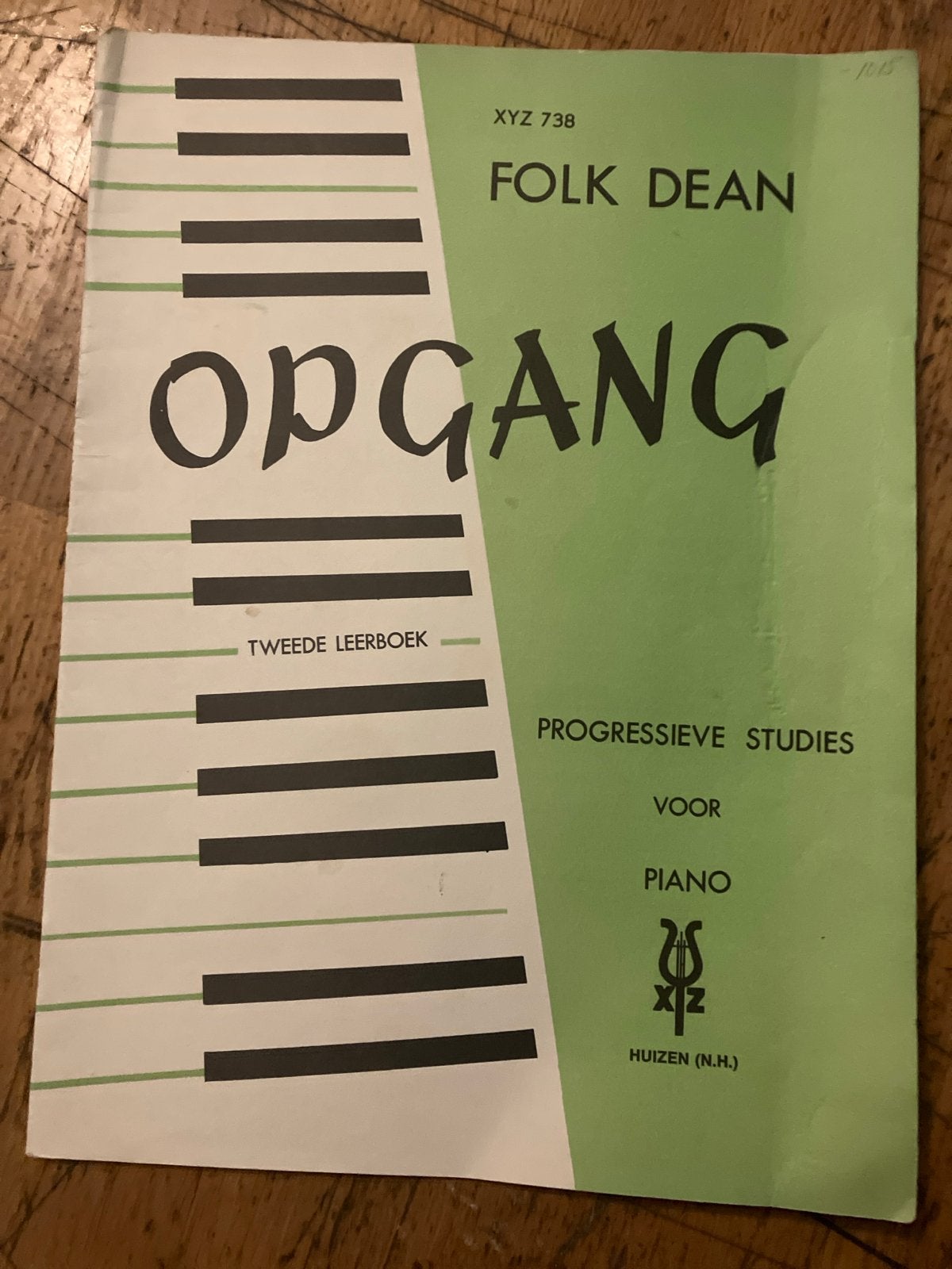 OpGang Tweede Leerboek - Progressieve Studies voor Piano, Gebruikt, Overige genres, Les of Cursus, Ophalen of Verzenden