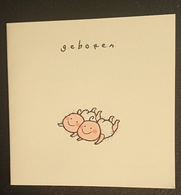 geboortekaartje, Verzenden, 2000 tot heden, Geboortekaartje
