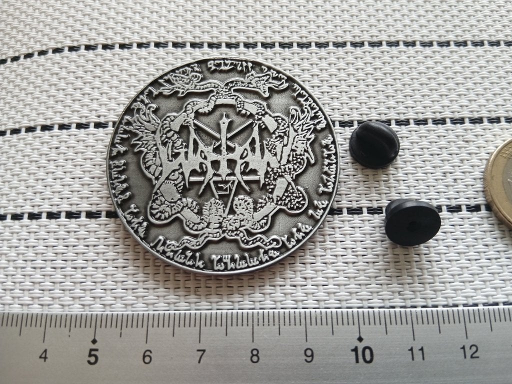 Watain  vrij mooie Orbis Mortuus pin badge speld n4 metal, Verzenden, Nieuw, Overige typen