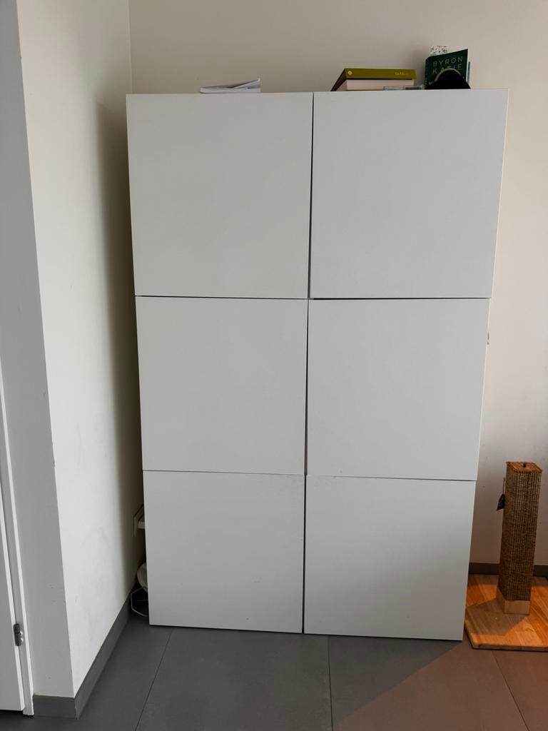 Ikea besta opbergkast wit lappviken, Ophalen, Zo goed als nieuw, 25 tot 50 cm, Minder dan 100 cm