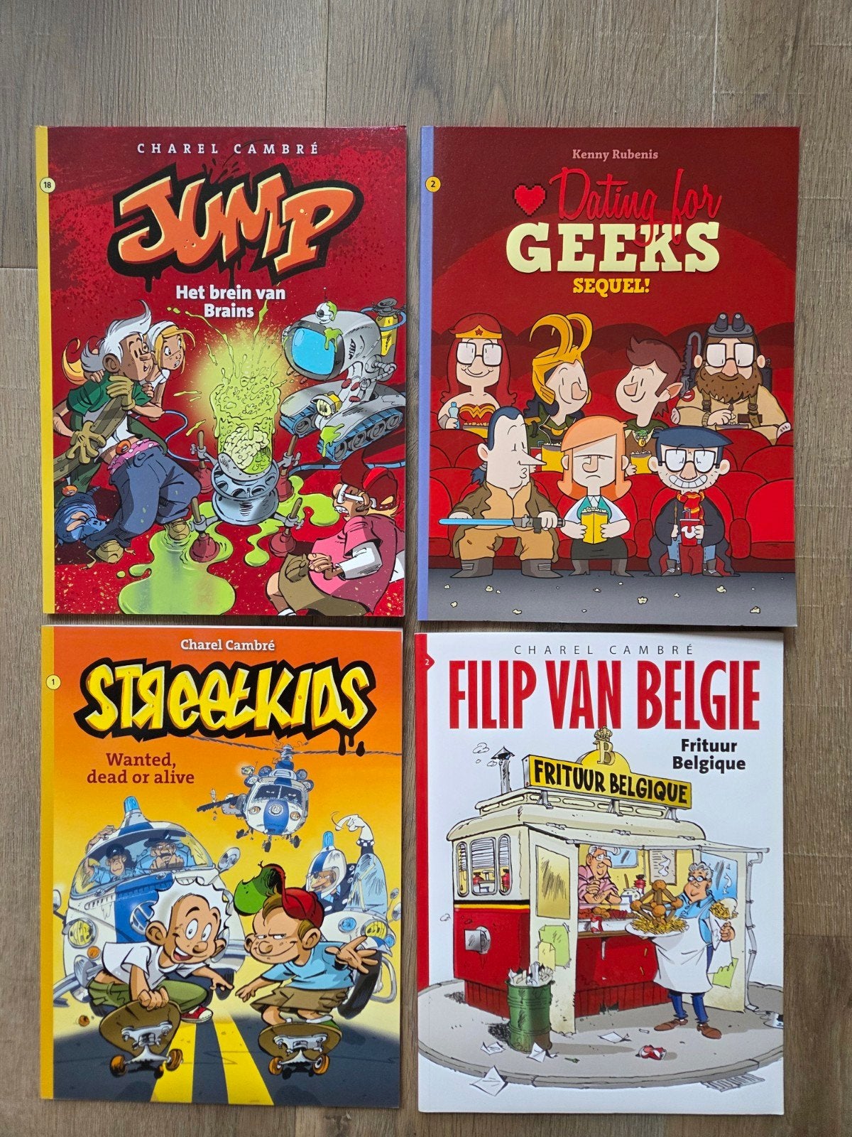 Dating for geeks , jump , streetkids , filip van België, Eén comic, Ophalen of Verzenden, Zo goed als nieuw, Europa
