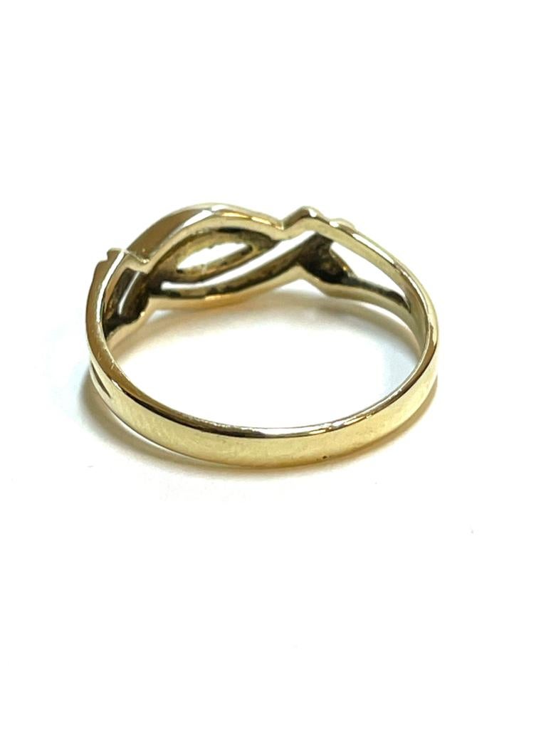 14k gouden ring, -, -, Ophalen of Verzenden, Zo goed als nieuw
