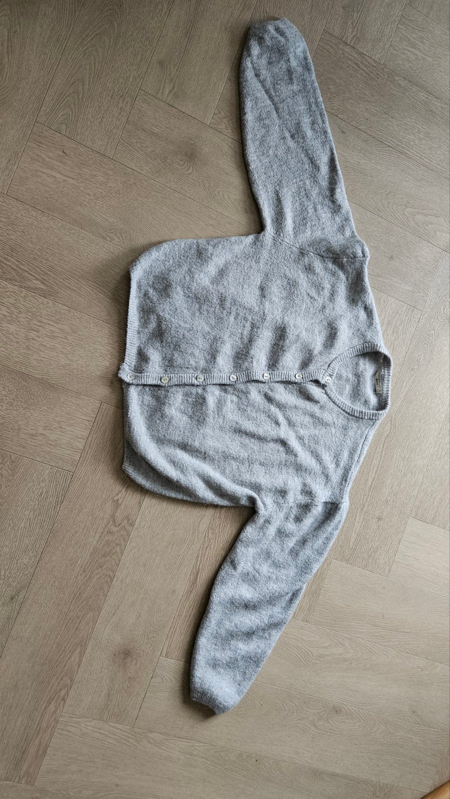 Gina Tricot vest maat L, Ophalen of Verzenden, Zo goed als nieuw, Grijs