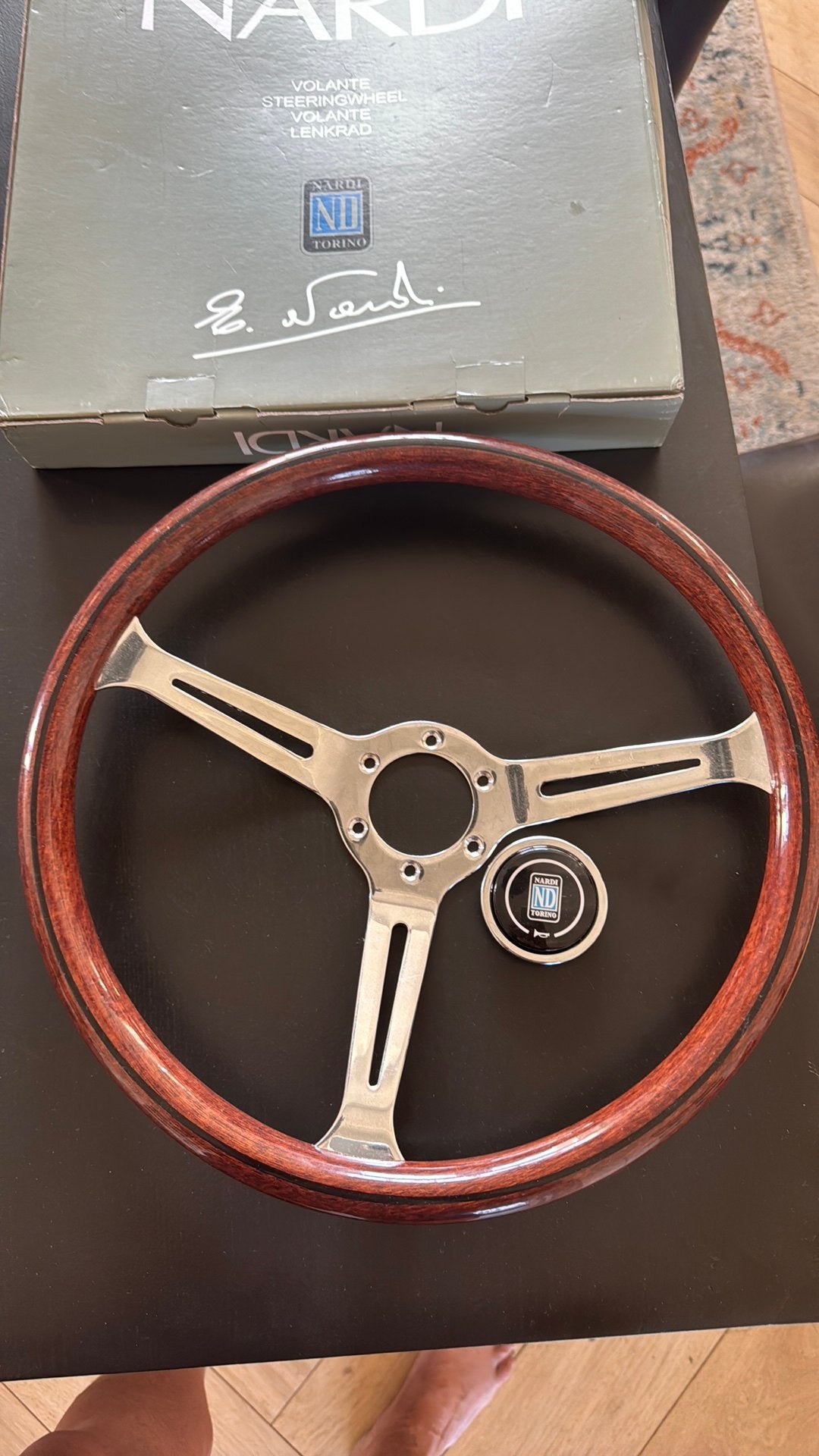 Nardi houten stuur / stuurwiel, Ophalen of Verzenden, Nieuw