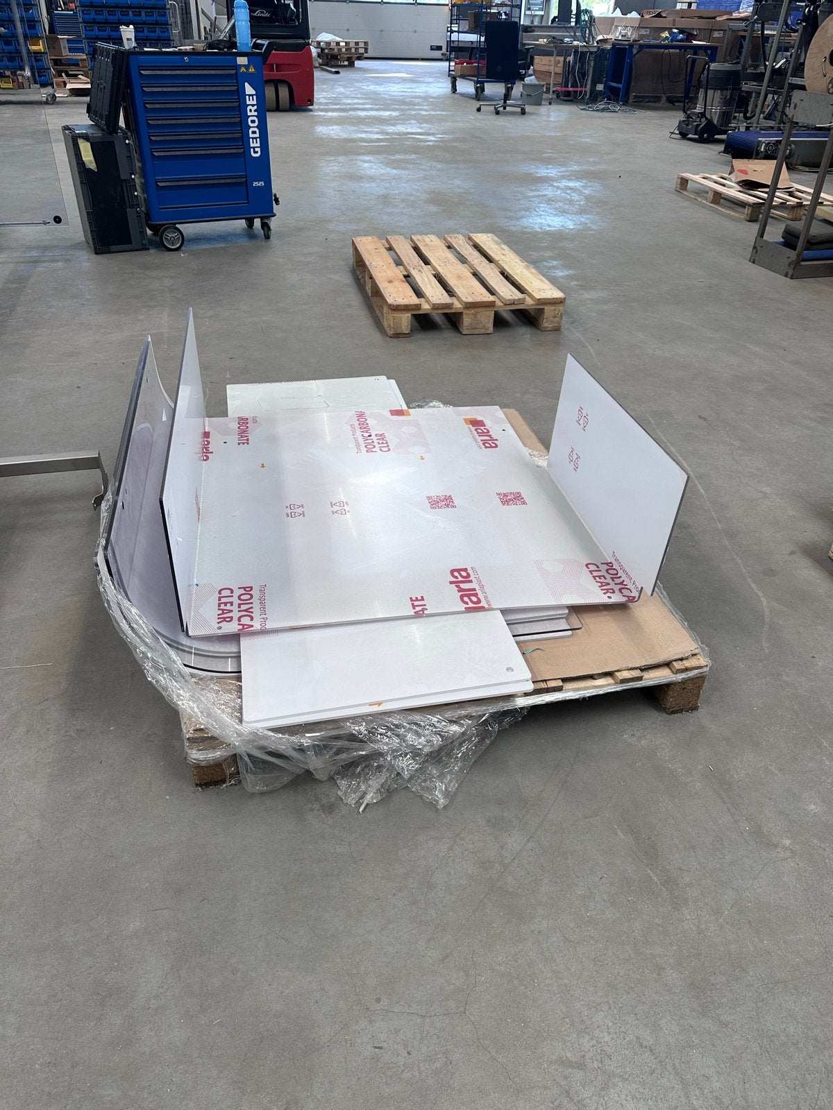 Transparante polycarbonaat platen, Ophalen, Zo goed als nieuw, Overige materialen, Minder dan 20 mm