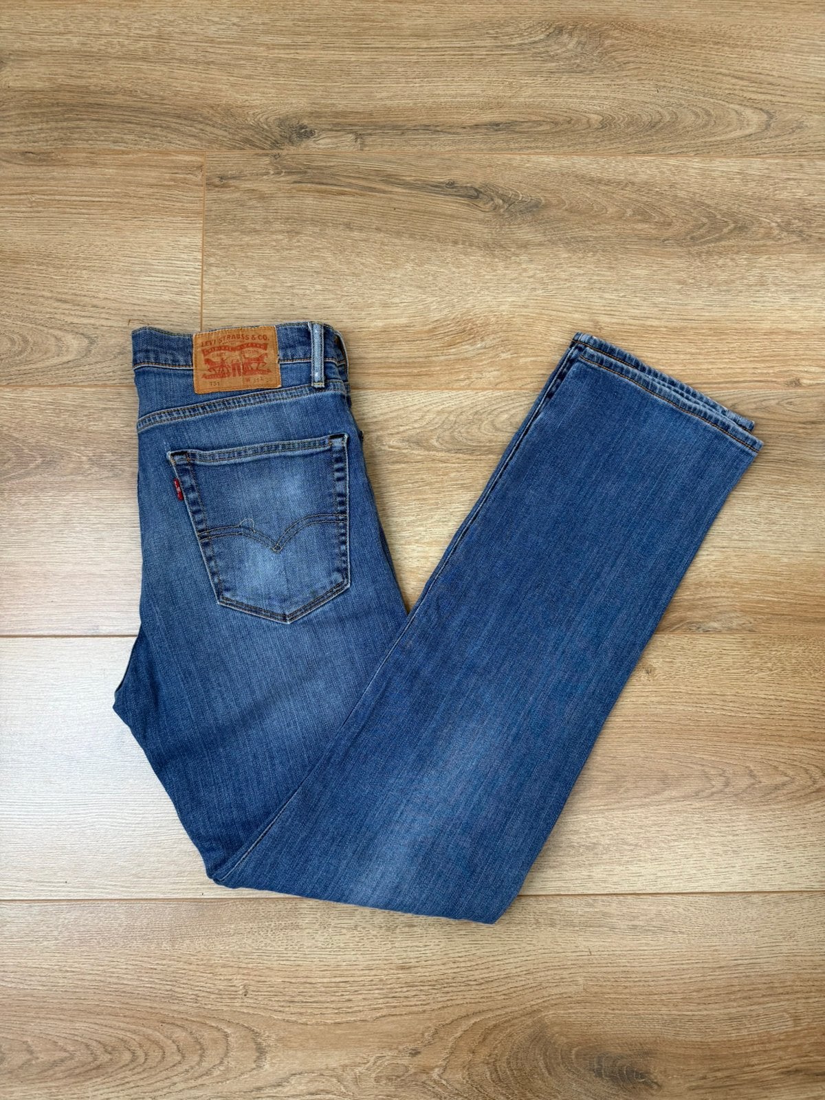 Levi’s 751 Jeans blauw Maat W31 L34, Ophalen of Verzenden, Zo goed als nieuw, Blauw, W33 - W34 (confectie 48/50)