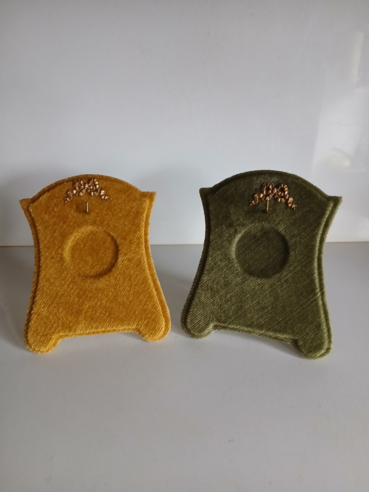 2 Vintage Zakhorloge Houder Standaard, Ophalen of Verzenden, Zakhorloge