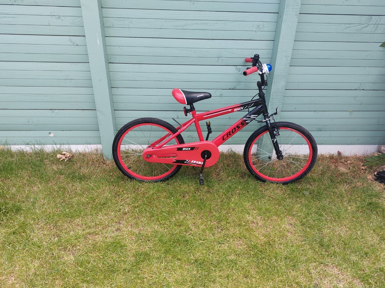 Cross BMX Spirit 20 inch - Rood/Zwart, Staal, Velgrem, Cross, Ophalen of Verzenden