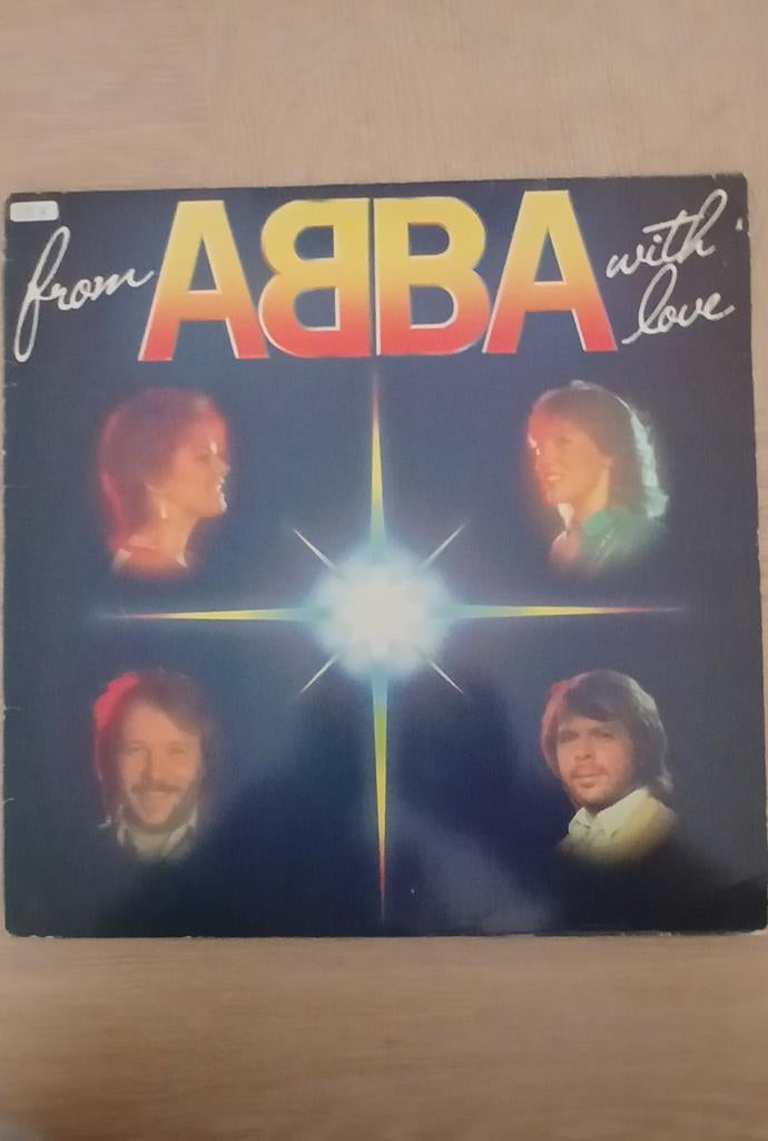 ABBA - From ABBA with Love LP (Polydor, 1982), Cd's en Dvd's, Vinyl | Pop, Gebruikt, 1980 - 1989, Ophalen of Verzenden, Complilatie