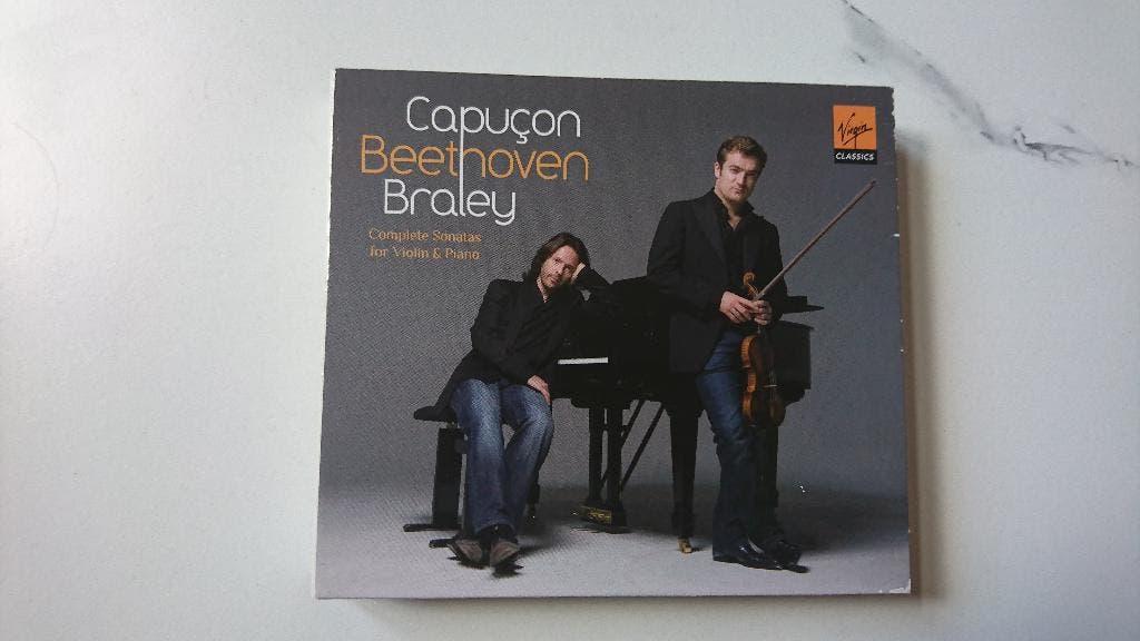 Beethoven Complete Violin Sonatas Renaud Capuçon 3 Cd's, Ophalen of Verzenden, Classicisme, Zo goed als nieuw, Kamermuziek