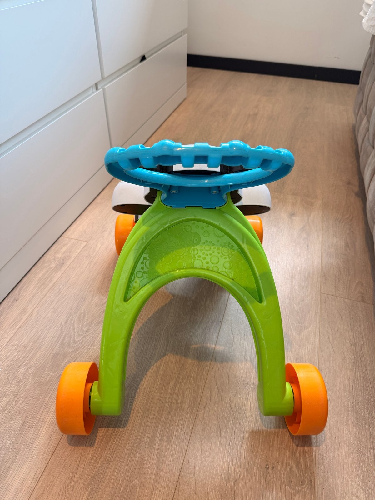 Fisher-Price Zebra Loopwagen - Stimuleert Lopen en Spelen, Ophalen, Zo goed als nieuw, Overige typen, Met licht