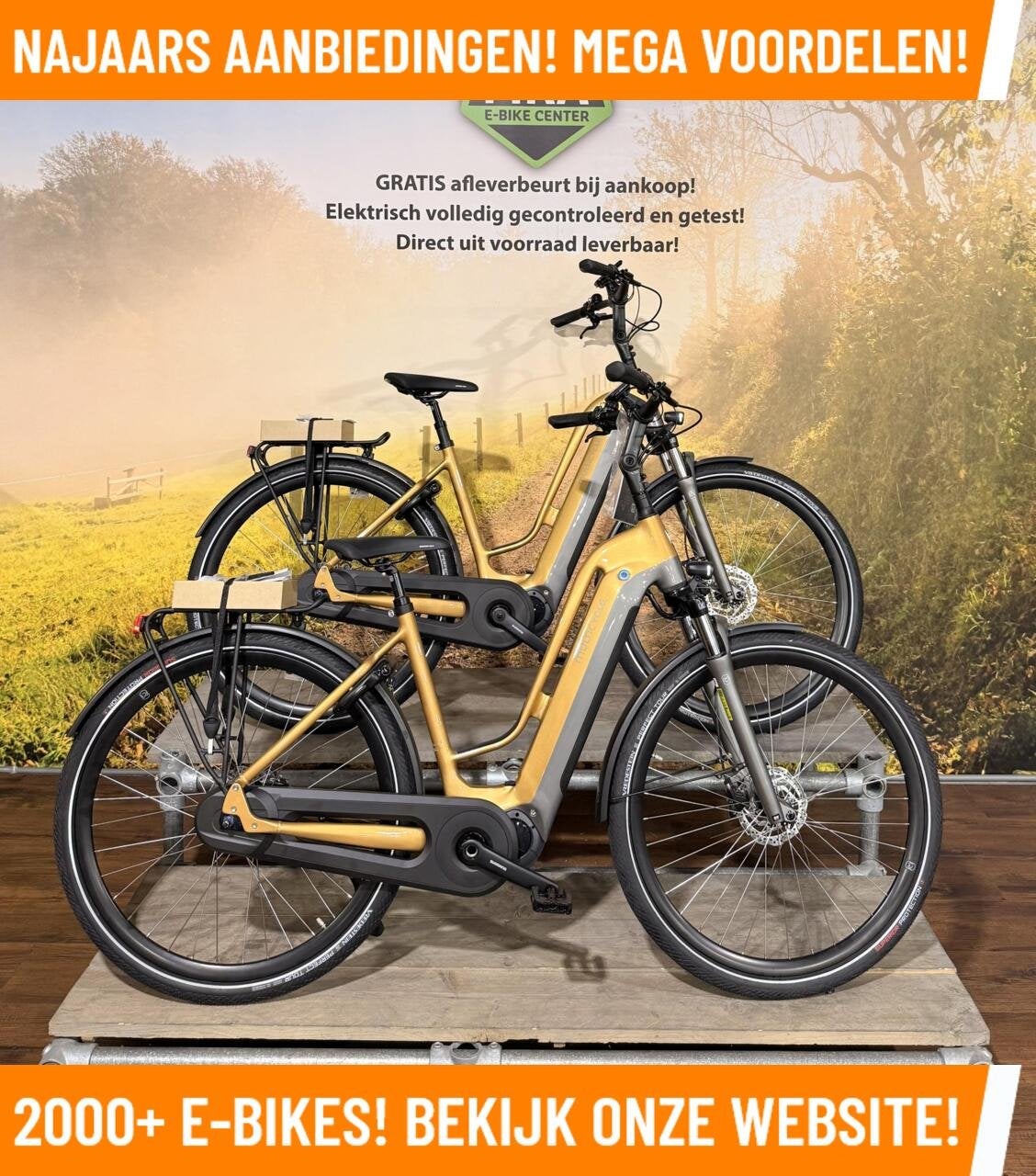 Multicycle Elektrische fiets met midden motor ebike!, Fietsen en Brommers, 51 tot 55 cm, Nieuw, 50 km per accu of meer, Overige merken