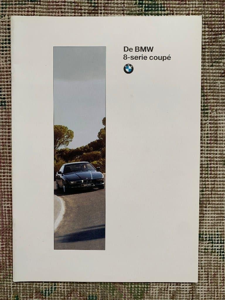 Nederlandse folder brochure BMW 8-serie coupe 1994 nieuw, Nieuw, Ophalen of Verzenden, BMW, BMW
