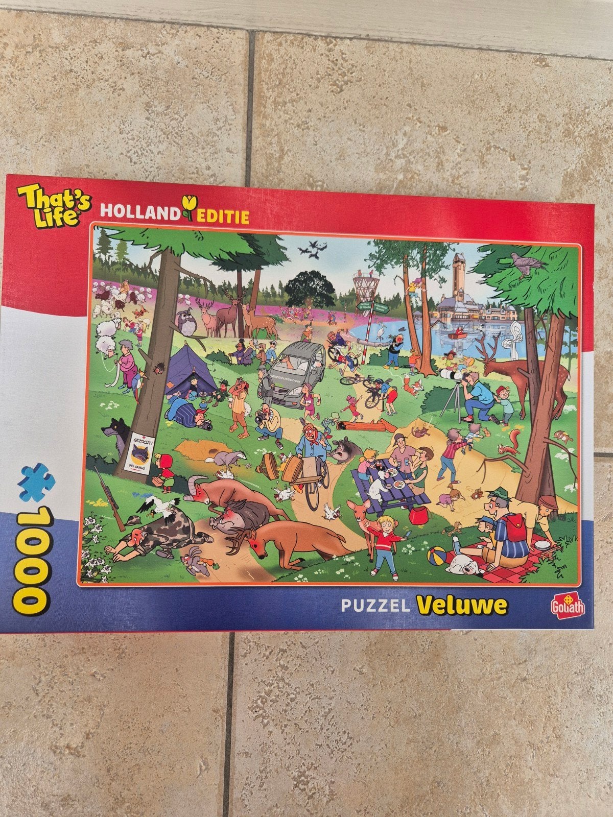 That's life puzzel, Hobby en Vrije tijd, Denksport en Puzzels, Ophalen of Verzenden, 500 t/m 1500 stukjes, Zo goed als nieuw, Legpuzzel